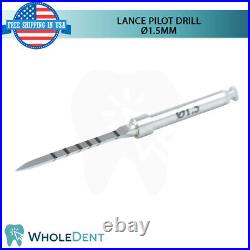 Set Of 2 Surgical Spade Lance Marking Pilot Drills Preparation Dental Implant