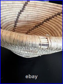 Set Of 2 Tight Woven Basket Origin Unknown