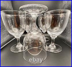 Set Of 6 (16 oz) William Yeoward Crystal Emmy Stemware Hand Blown Glasses
