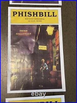 Set Of All 9 Phish Phishbill Halloween Playbills Two Added Ziggy Variations
