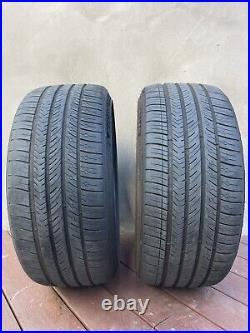 Set of (2) Used 255/35ZR21 Michelin Pilot Sport All Season 4 TO Acoustic 98W