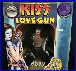 Set of 4 NOS Giant KISS Love Gun Figures 24 Tall 1998 Fun 4 All Limited Edition