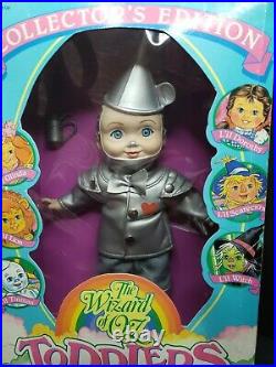 Set of 6 Vintage 1993 The Wizard Of OZ Collector's Edition Dolls Toddlers