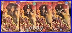 Set of All 4 KISS 1998 Destroyer RARE Limited Edition 24 Action Figure Dolls