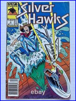 Silver Hawks #1 #2 #3 #4 #5 (1987) 5 Issues-Origin +1st Appearance -KEY -VINTAGE