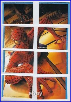 Spider Man Movie trading cards 2002 Master set Base set all Inserts and Promos
