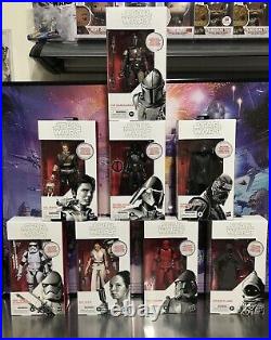Star Wars Black Series First Edition Mandalorian Complete Set All 8 Figures