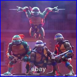 Super7 TMNT Teenage Mutant Ninja Turtles Ultimates 7 Figures All 4 Turtles Set