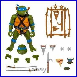 Super7 TMNT Teenage Mutant Ninja Turtles Ultimates 7 Figures All 4 Turtles Set