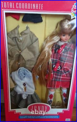 Takara Jenny Total Coordinate Red gingham fashion outfit set unused item
