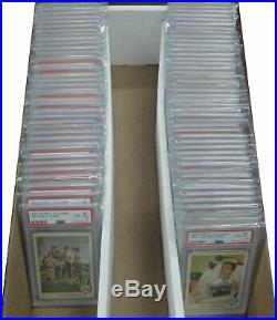 Ted Williams 1959 Fleer Retirement Set All Graded PSA 8 and 9 Ted Signs 1-80