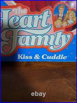 The Heart Family Kiss & Cuddle Barbie Ken and Kids Doll Set 1986 Mattel #1966