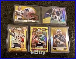 Tom Brady Prizm Gold 2012-2018 35 Card Set All /10 eBay 1/1