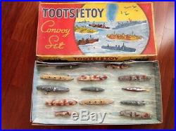 Tootsietoy Convoy Set # 5900 with Original Box and Insert and all 13 Ships