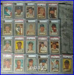 Topps Baseball Card Collection 69 Yrs 63 Full Sets 32 MANTLE ALL AARONS withRookie