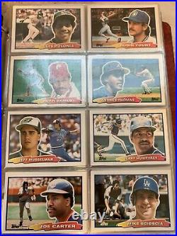 Topps Big Baseball (1988-1989) Complete Set. Hall of Fame & All Time Greats