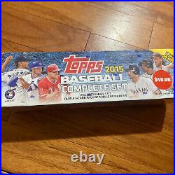 Topps MLB All MLB Teams 2015 Complete Factory Set Blue Small Sealed