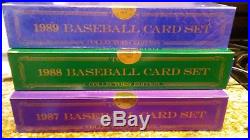 Topps Tiffany Set Collection 84-91 main/traded + 89/90 Bowman ALL SEALED