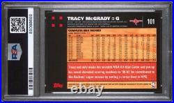 Tracy McGrady 2007-08 Topps Chrome #101 PSA 10 GEM MINT POP 17 HOF Kobe Guarding