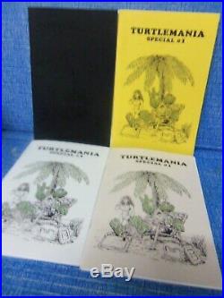 Turtlemania Black, Gold, Silver, White Anniv Set All 4 Origin Publisher 18/25