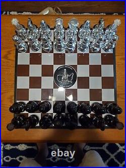 VINTAGE AVON COMPLETE CHESS SET, With Board and All Original Cologne Boxes