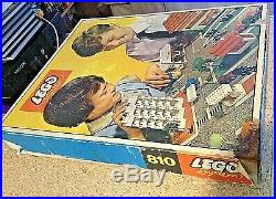 VINTAGE LEGO SYSTEM 810 LEGO TOWN ALL ORIGINAL 1962 VERY RARE 99% Complete +