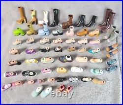 VINTAGE MGA Bratz Doll Shoes Lot 2001-2004 Sets 6 & Replacements 49? RARE