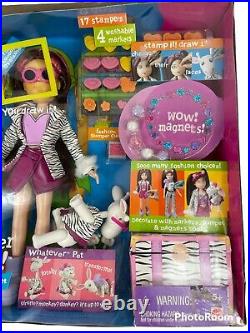 VTG Mattel What's Her Face Adventure & Whatever Pet Activity Doll & Pet BUNDLE