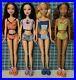 VTG. My Scene Barbie Dolls RHTF! SET OF 4 Pjs & Matching Slippers. Mattel