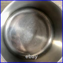 VTG Revere Ware 1801 Stainless Steel Copper Bottom Cookware 9 Pc Set ALL PRE 68