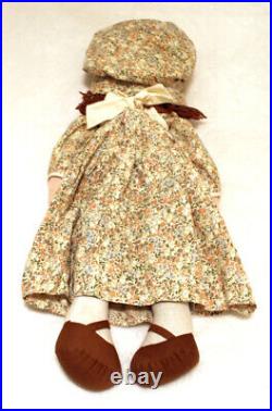 Vintage 1970's The Original Holly Hobbie 26 Rag Doll Set of 3 by Knickerbocker