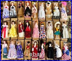 Vintage American Heritage Dolls Complete Set 27 Blue Bonnet ARCO 1960s 70s RARE