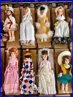 Vintage American Heritage Dolls Complete Set 27 Blue Bonnet ARCO 1960s 70s RARE