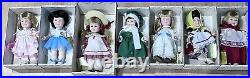 Vintage Day-by-Day Effanbee Series 1980COMPLETE set all seven dolls. Rare