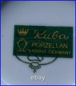 Vintage Kuba Porzellan Bavaria Tureen With Underplate (Never Used)
