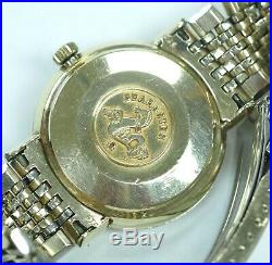 Vintage Men's Omega Seamaster De Ville Quick Set All Original with Masonic Dial