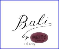 Vintage Mieto BALI Dinnerware Set Bamboo Design Plates Bowls Etc. See List of 28