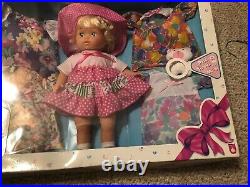 Vintage Unimax 1995 Precious Kelly Gift Set Baby Doll Playmates Outfits Open Box