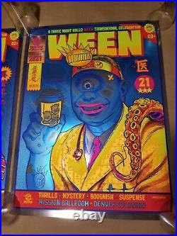 WEEN Zoltron MISSION BALLROOM Halloween ALL EDITIONS Poster Print Sets /60 /300