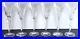 Waterford Crystal Millennium Champagne Toasting Flutes COMPLETE SET all 6 Toasts
