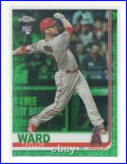 X11 TAYLOR WARD 2019 Topps Chrome All Refractor #78 Rookie Card RC lot Green /99